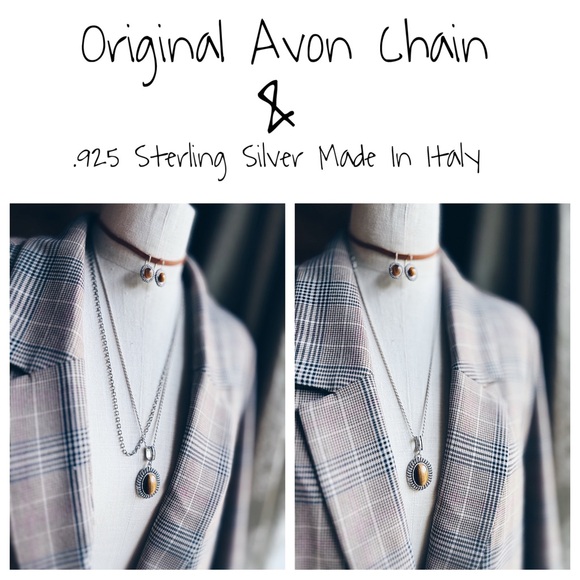 Avon Necklace & Earrings - Picture 3 of 10